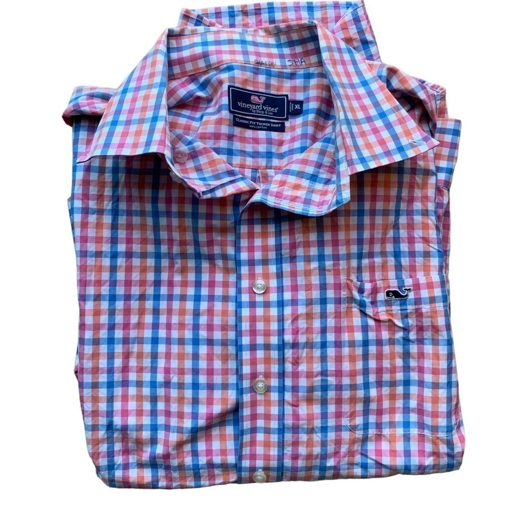 Vineyard Vines Classic Fit Tucker Checkered Shirt